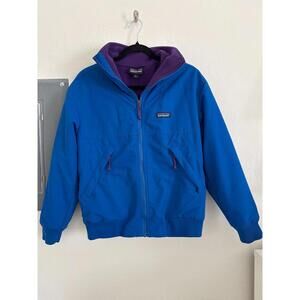 Patagonia Shelled Synchilla Jacket XS Alpine Blue Fleece